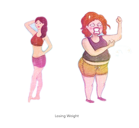 We zijn serieus om af te vallen