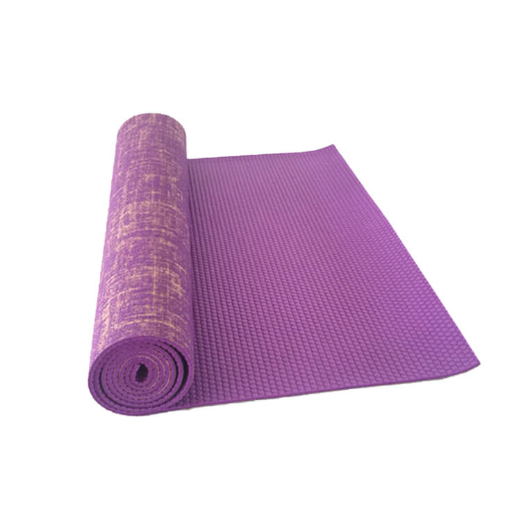 Hennep + PVC Yoga Mat