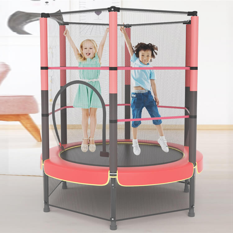 55 inch ronde trampoline met behuizing net