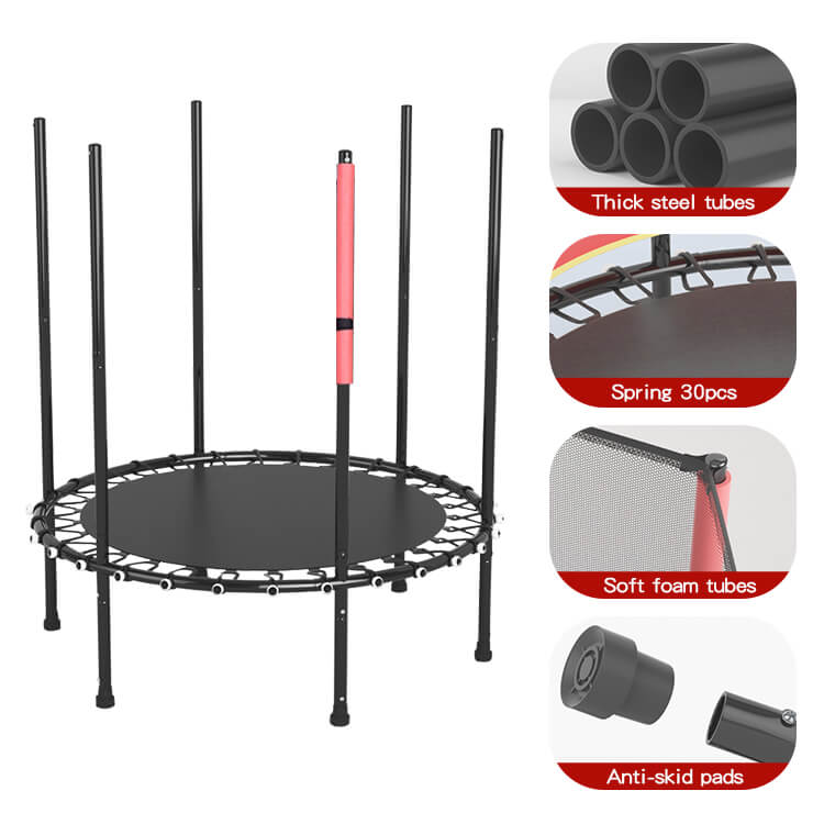 55 inch ronde trampoline met behuizing net