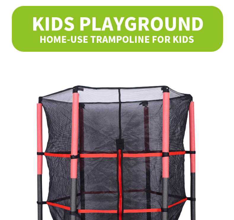 55 inch ronde trampoline met behuizing net