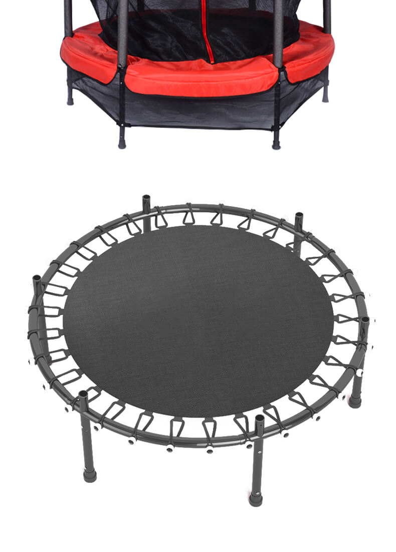 55 inch ronde trampoline met behuizing net