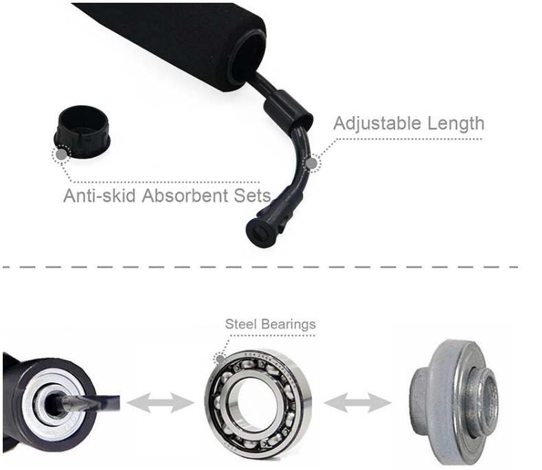 Sponge behandelt springtouwen die touwsnelheid overslaan in het touw overslaan