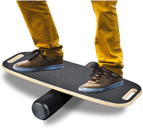 Meest populaire oefening New Training Balance Board Wood, Balance Board Meest populaire oefening New Training Balance Board Wood, Balance Board