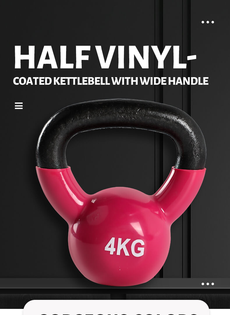 Rubber gecoate kettlebell Rubber gecoate kettlebell