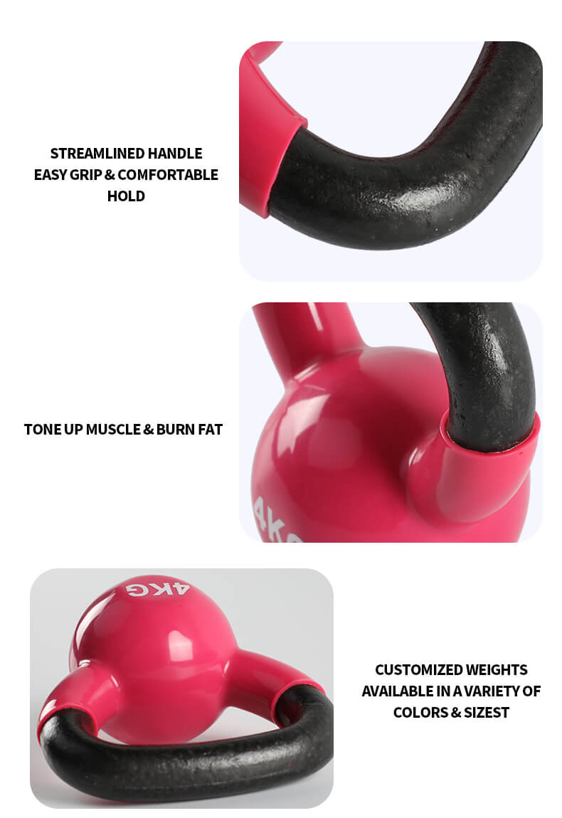 Rubber gecoate kettlebell Rubber gecoate kettlebell