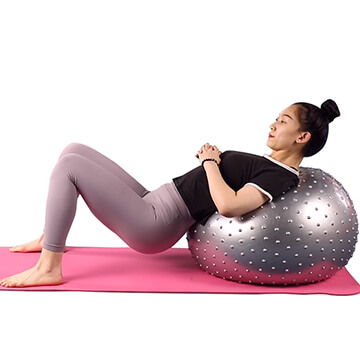 PVC Yoga Ball met massagepunten