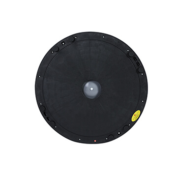 Bosu -bal met weerstandsbanden