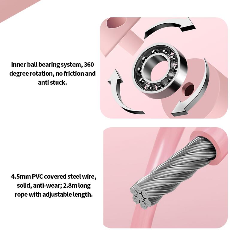 Macaron gekleurde telling jump touw leverancier