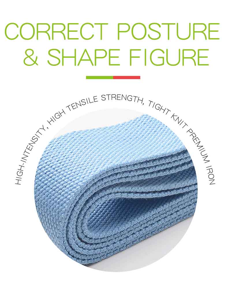 Groothandel niet-elastische yogastrap/stretchband met gesp Groothandel niet-elastische yogastrap/stretchband met gesp