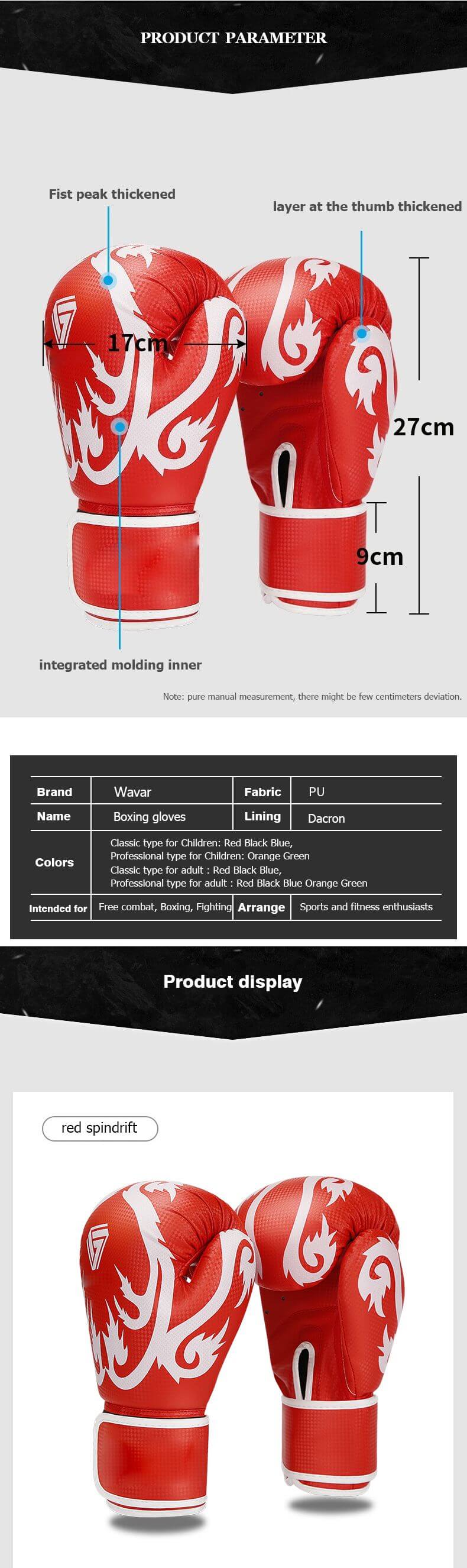 Pro boks trainingshandschoenen