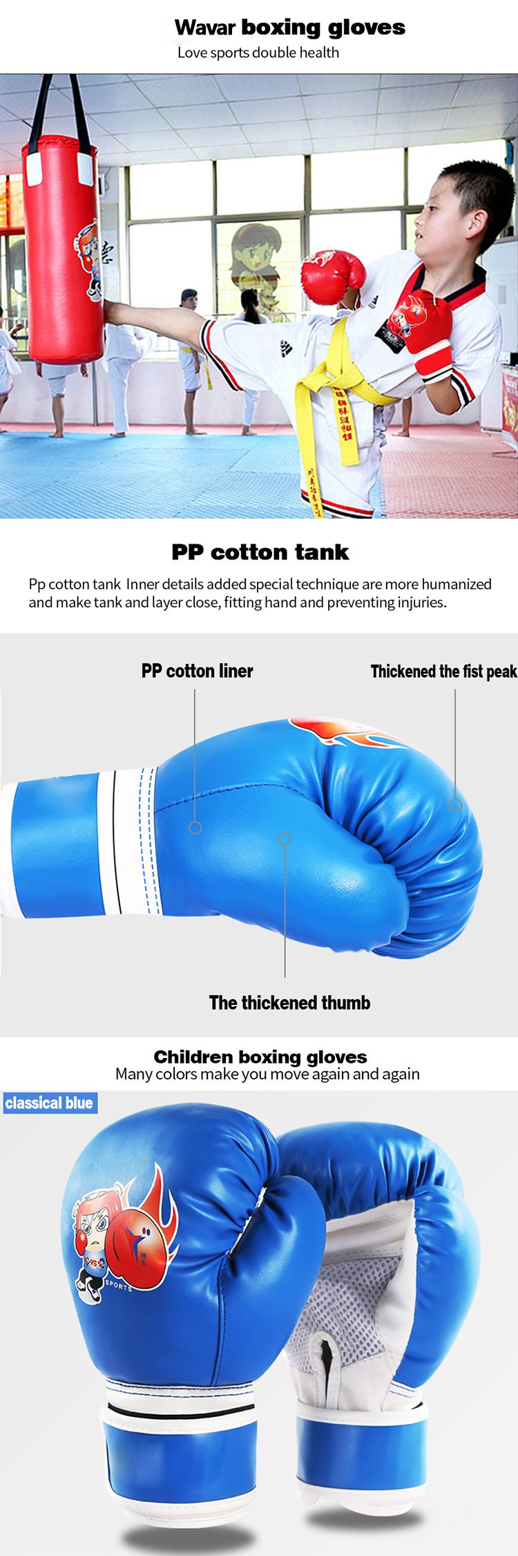 Kinderen bokshandschoenen Kinderen bokshandschoenen