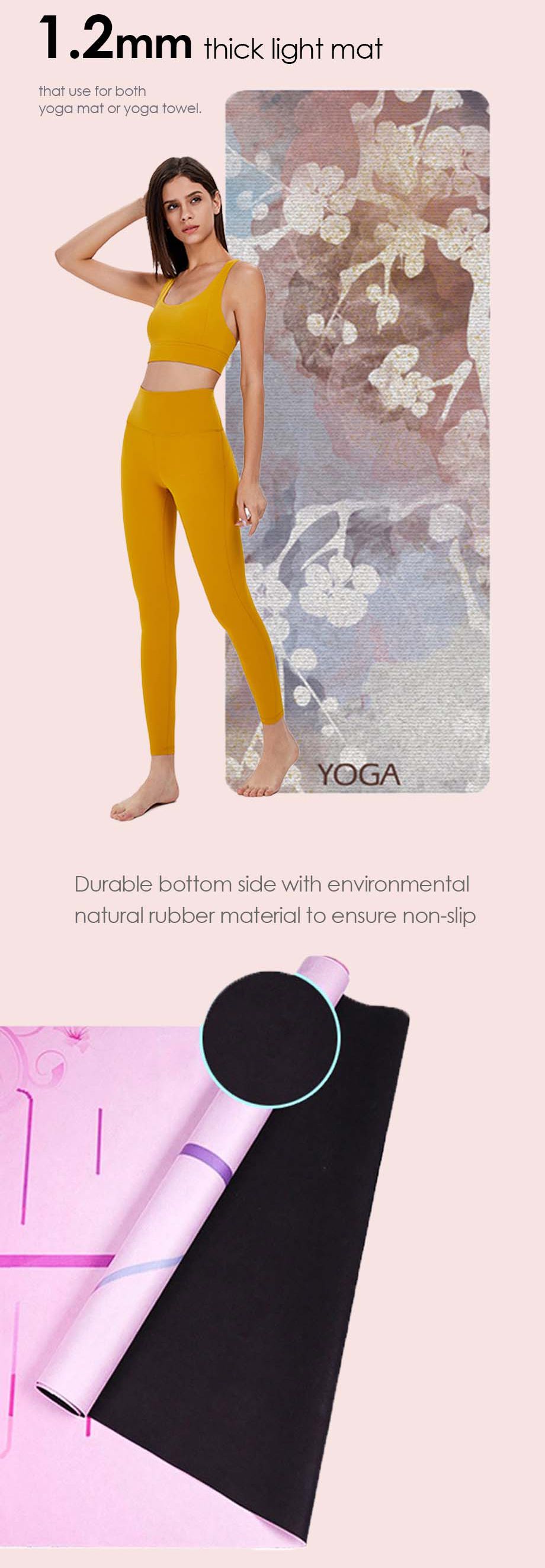 Opvouwbare yogamat Opvouwbare yogamat