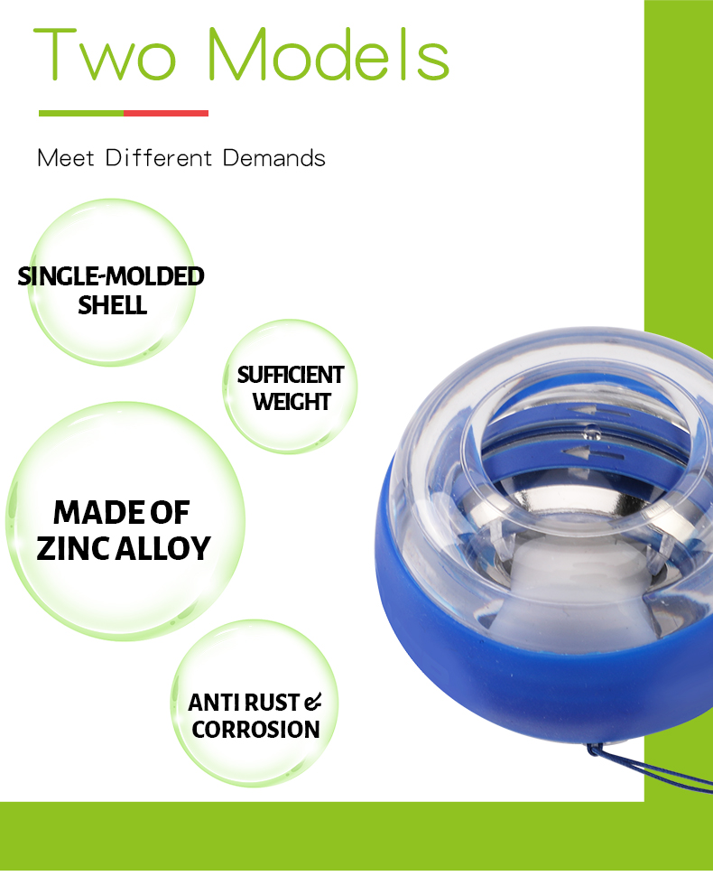 Pols onderarmbeoefenaar Power Spinner