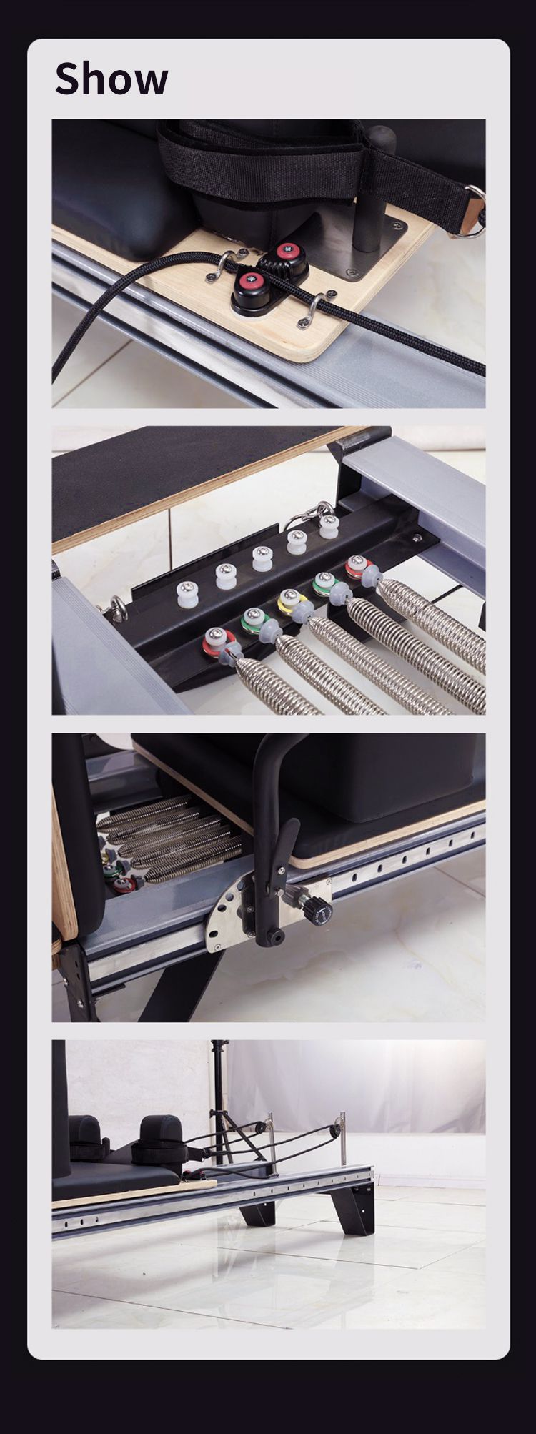 Aluminium legering Pilates kernbed