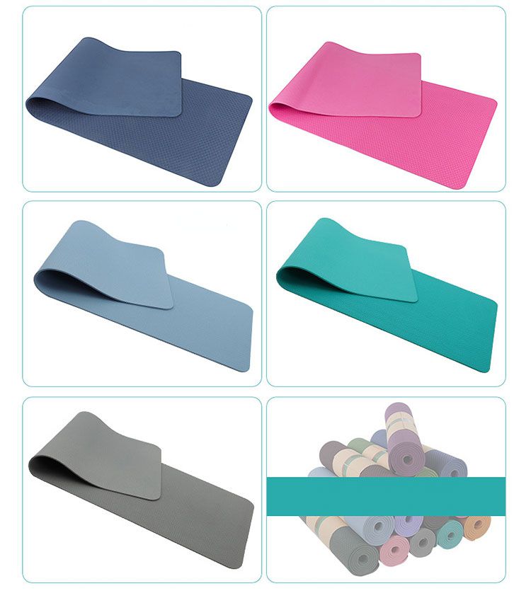 TPE extra grote no-slip fitnessmat