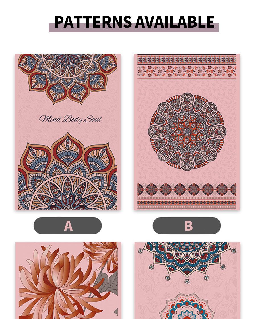 TPE extra grote no-slip fitnessmat