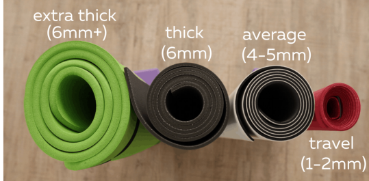 yoga mat dikte