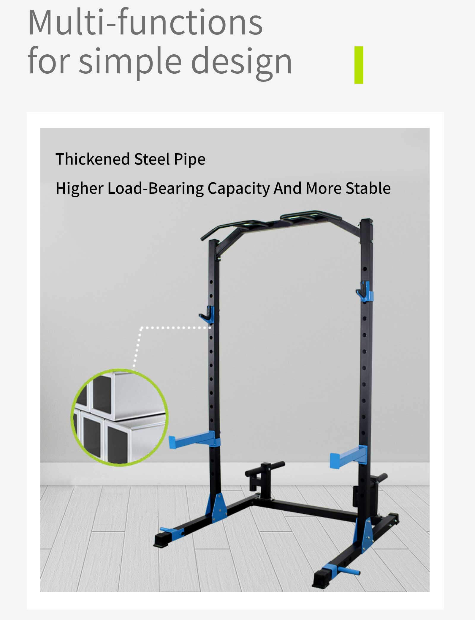 Multifunctioneel half-frame squat rack Multifunctioneel half-frame squat rack