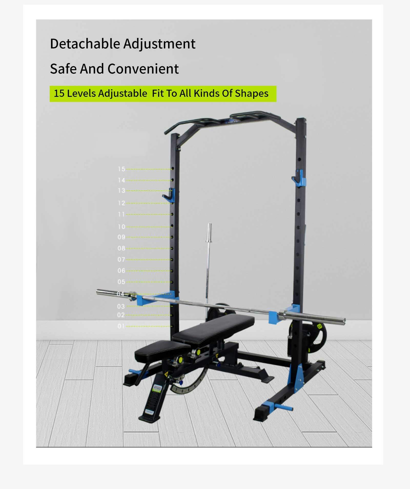 Multifunctioneel half-frame squat rack Multifunctioneel half-frame squat rack