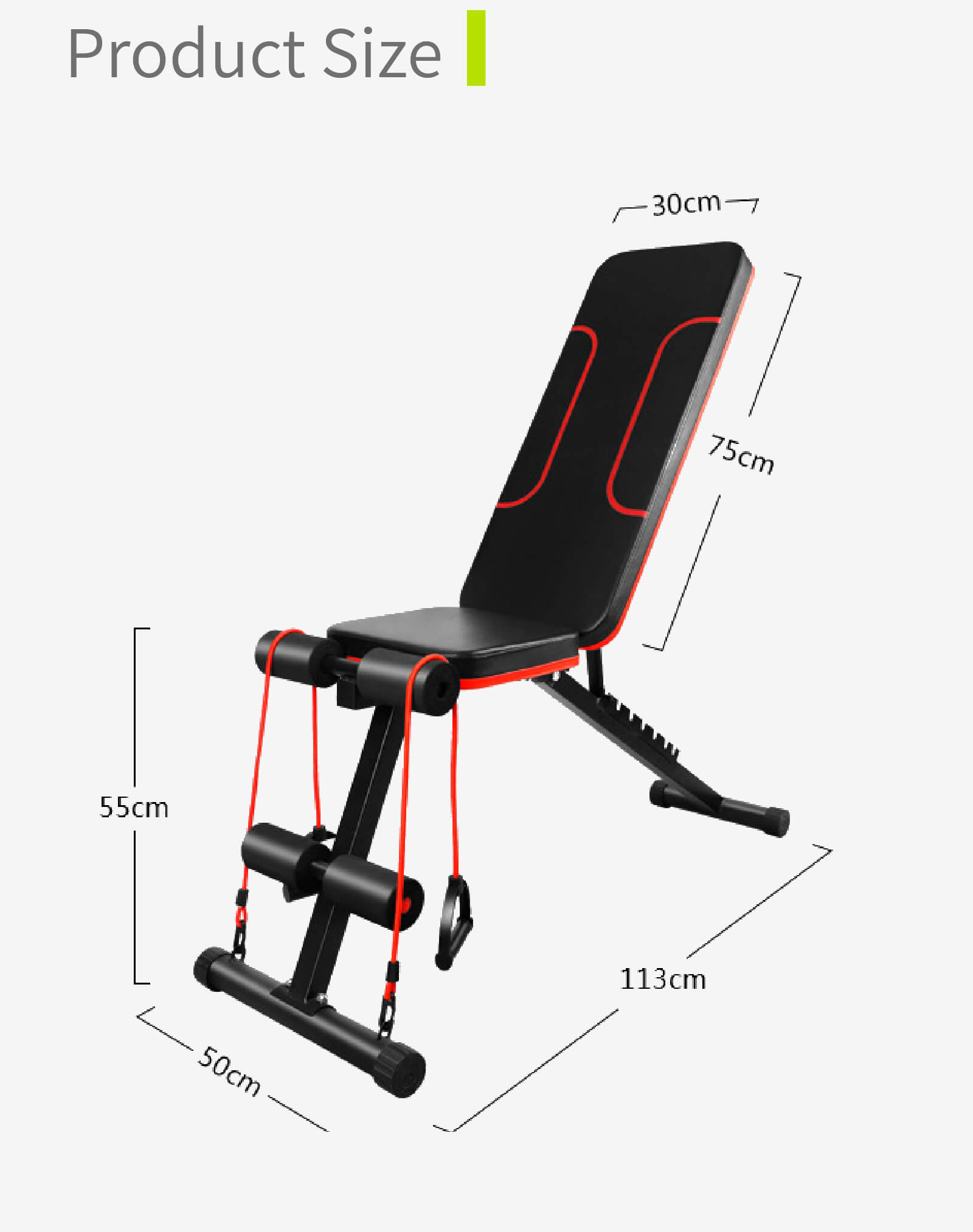 Opvouwbare trainingsbank Opvouwbare trainingsbank