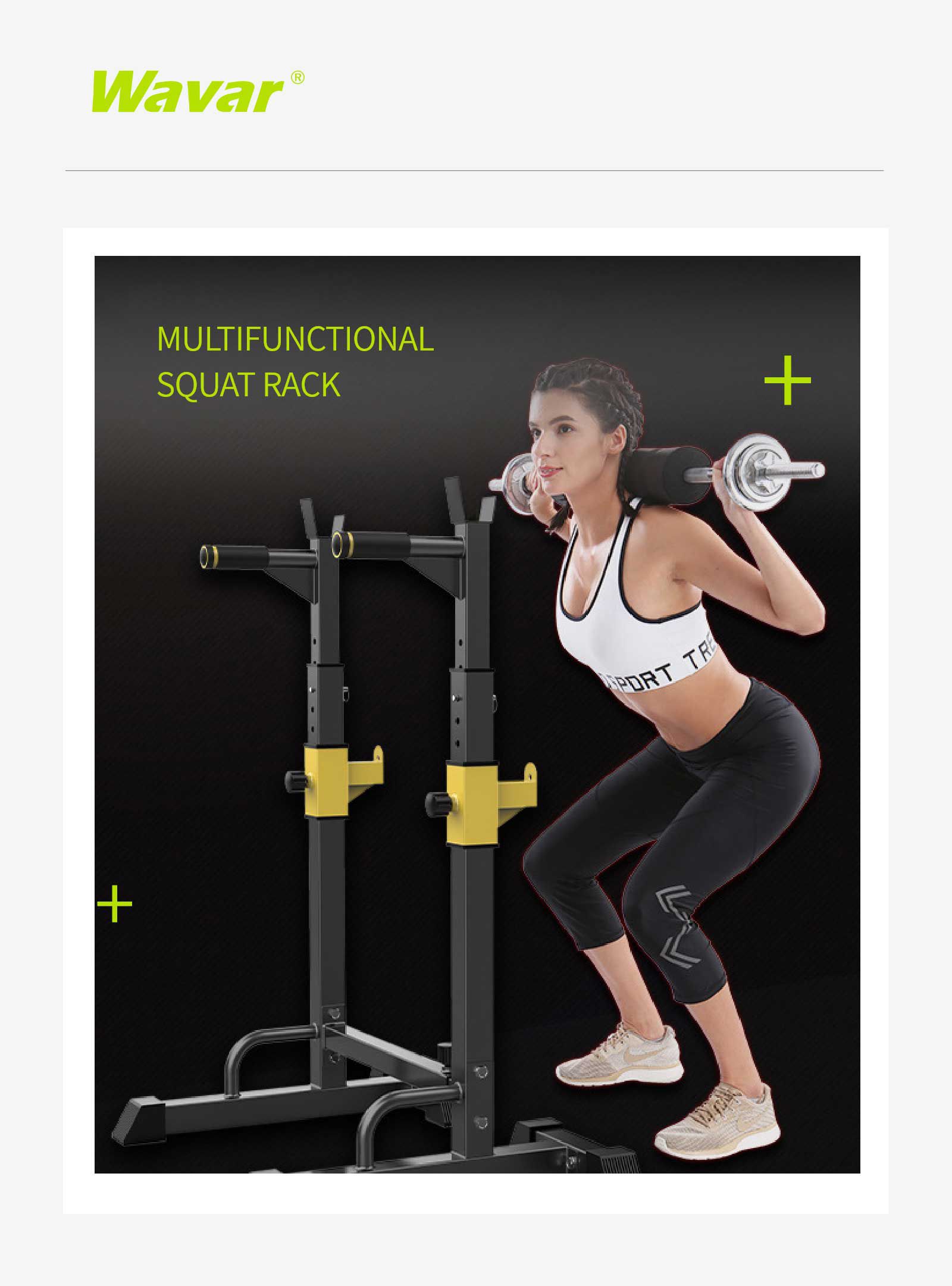 Multifunctioneel squat -rek Multifunctioneel squat -rek