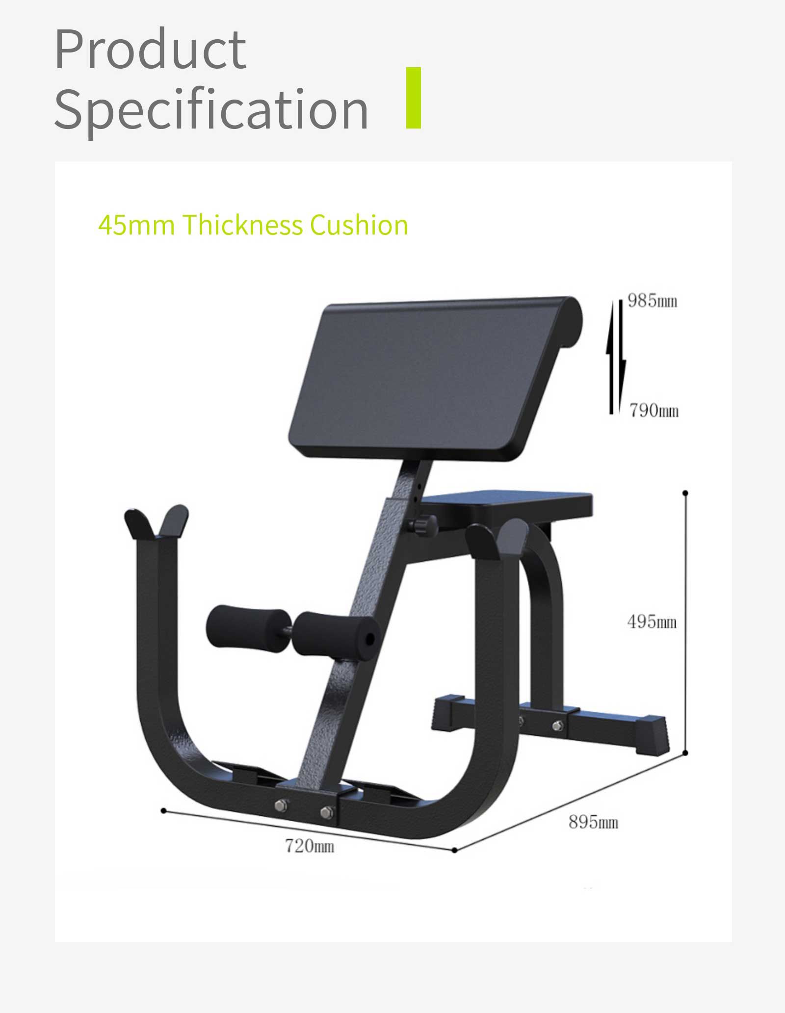 Multifunctioneel biceps trainingsrek Multifunctioneel biceps trainingsrek