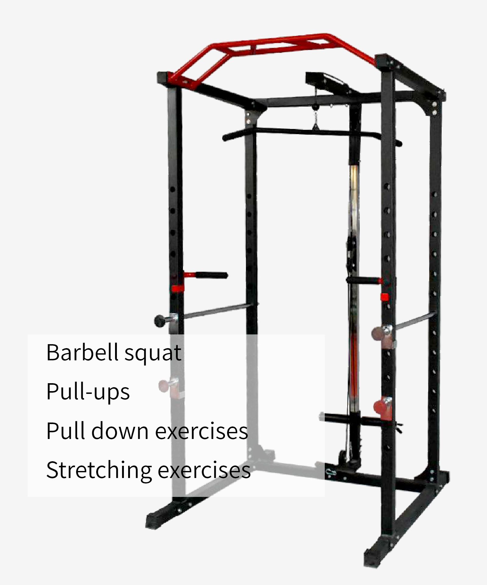 Huishoudelijk squat -rek Huishoudelijk squat -rek