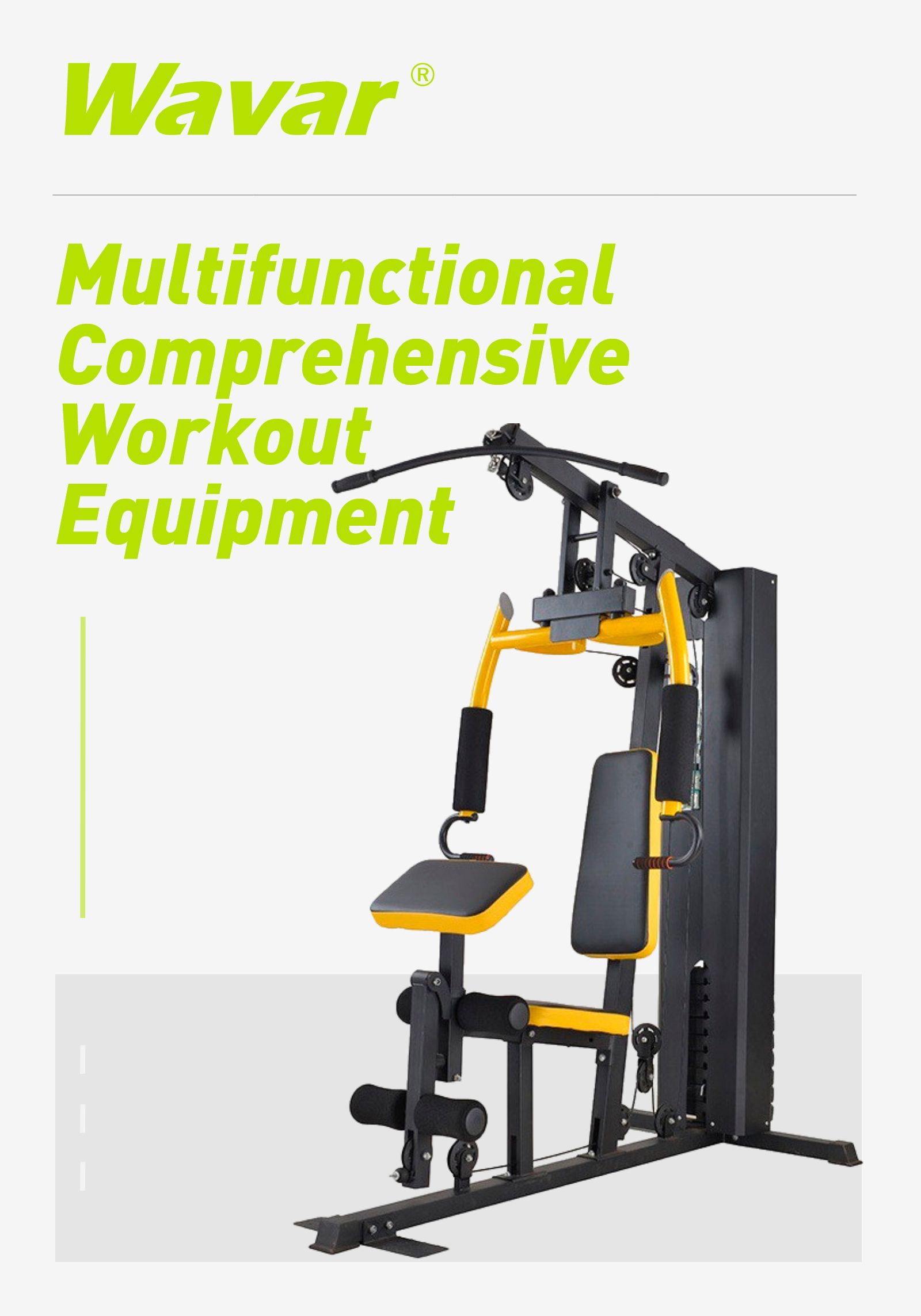 Multifunctioneel uitgebreid trainingsstation Multifunctioneel uitgebreid trainingsstation