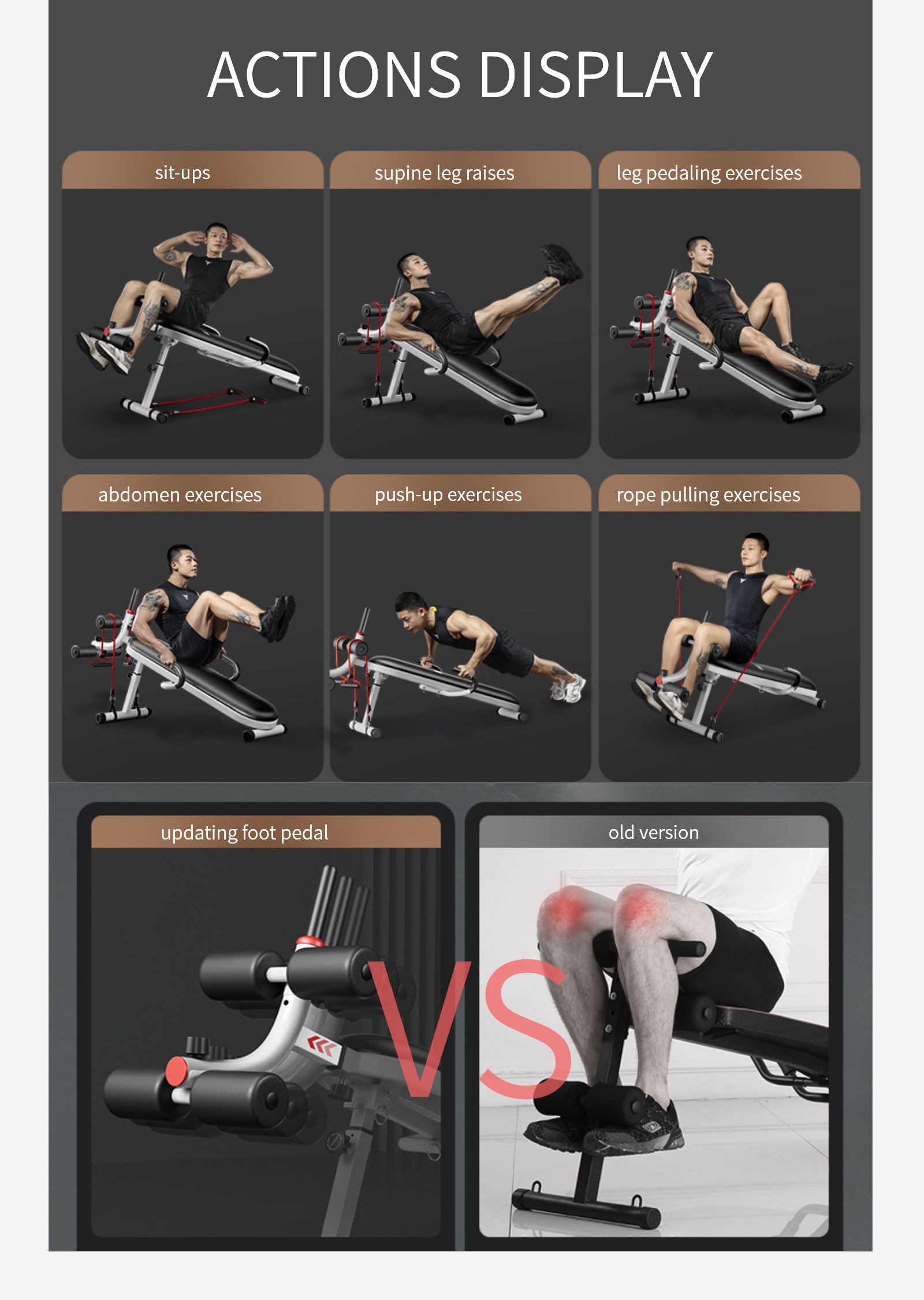 Huishouden multifunctioneel sit-up bord Huishouden multifunctioneel sit-up bord