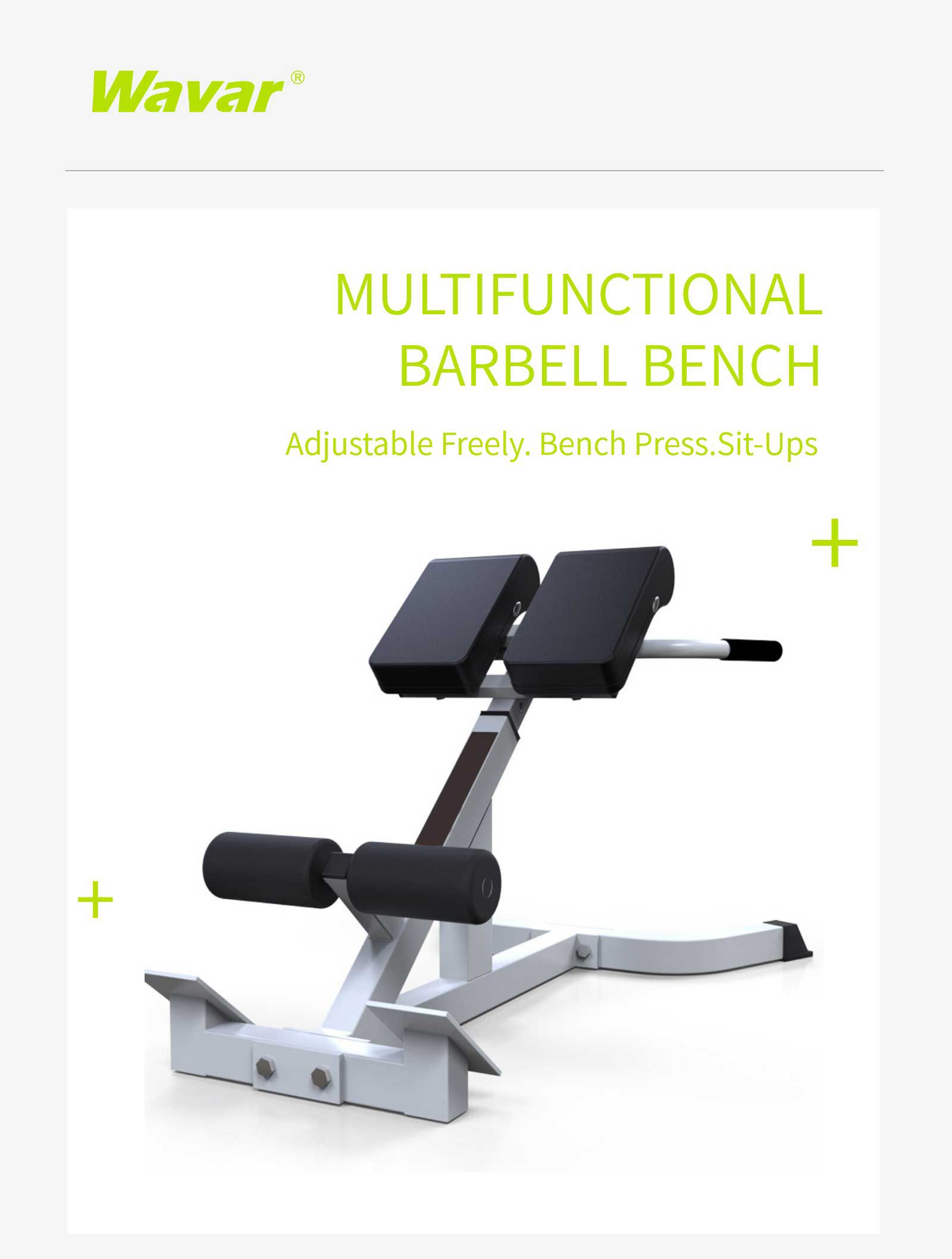 Multifunctionele rugverlengbank Multifunctionele rugverlengbank