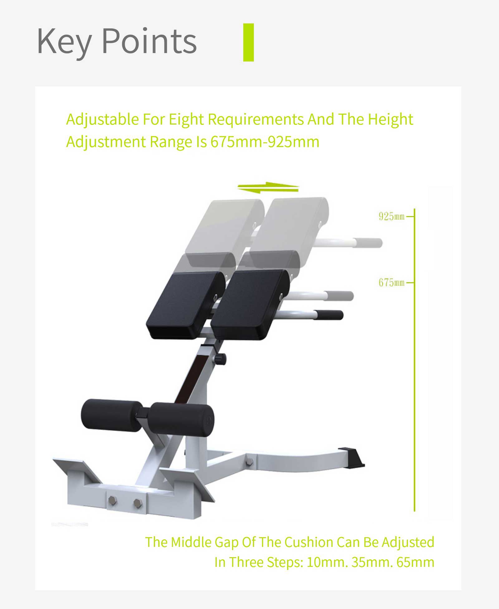 Multifunctionele rugverlengbank Multifunctionele rugverlengbank