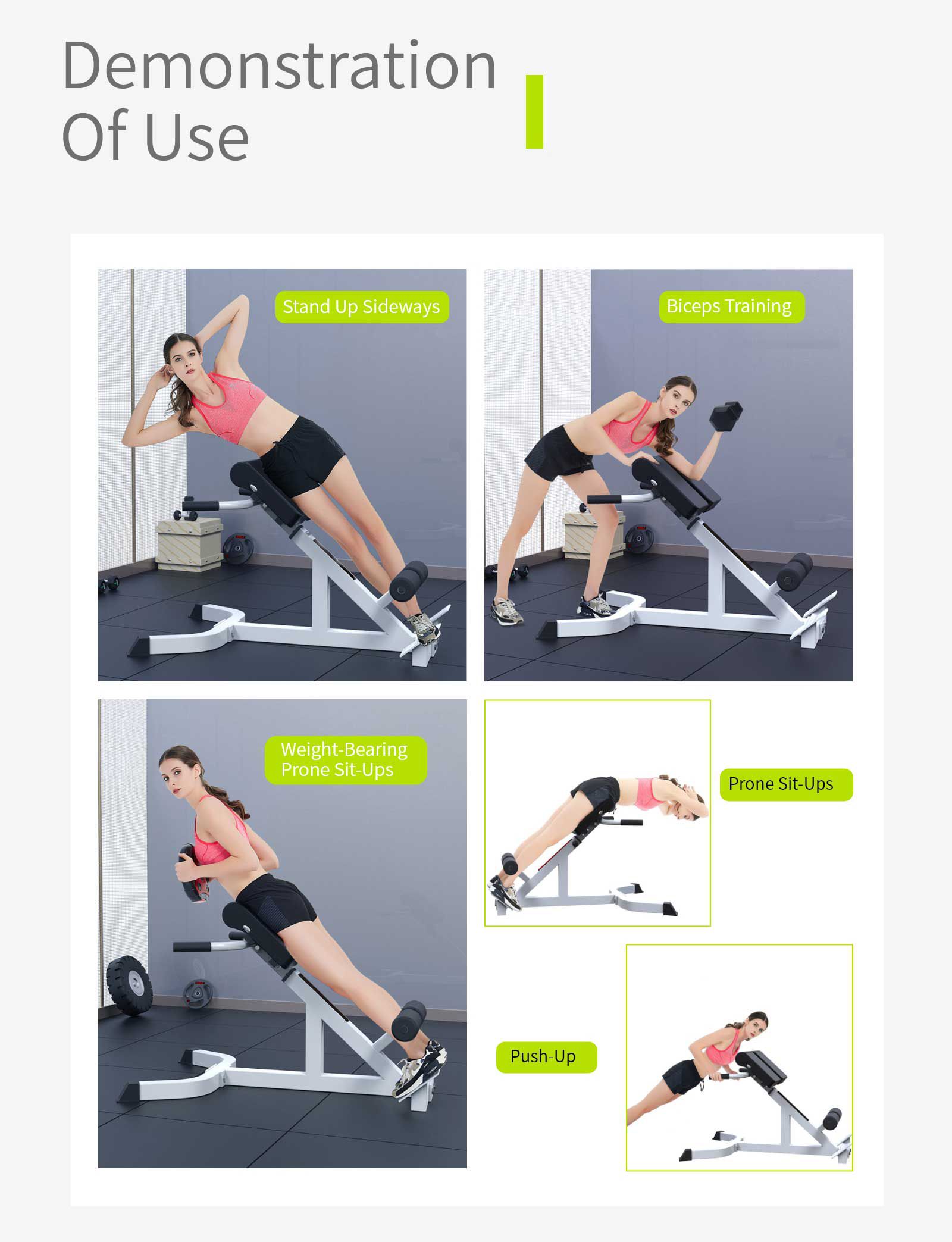 Multifunctionele rugverlengbank Multifunctionele rugverlengbank