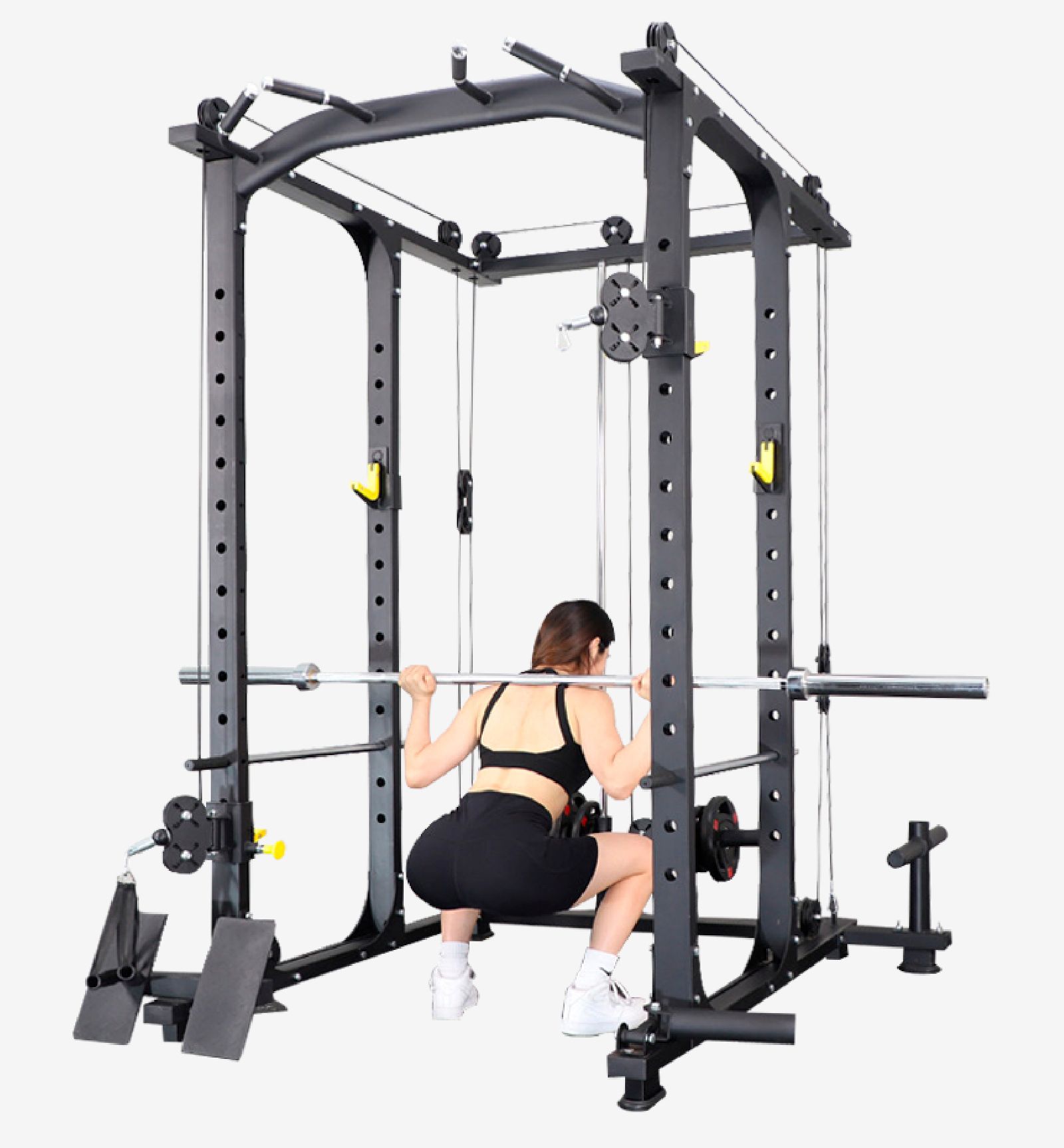 Multifunctionele squats frame poelie machine Multifunctionele squats frame poelie machine