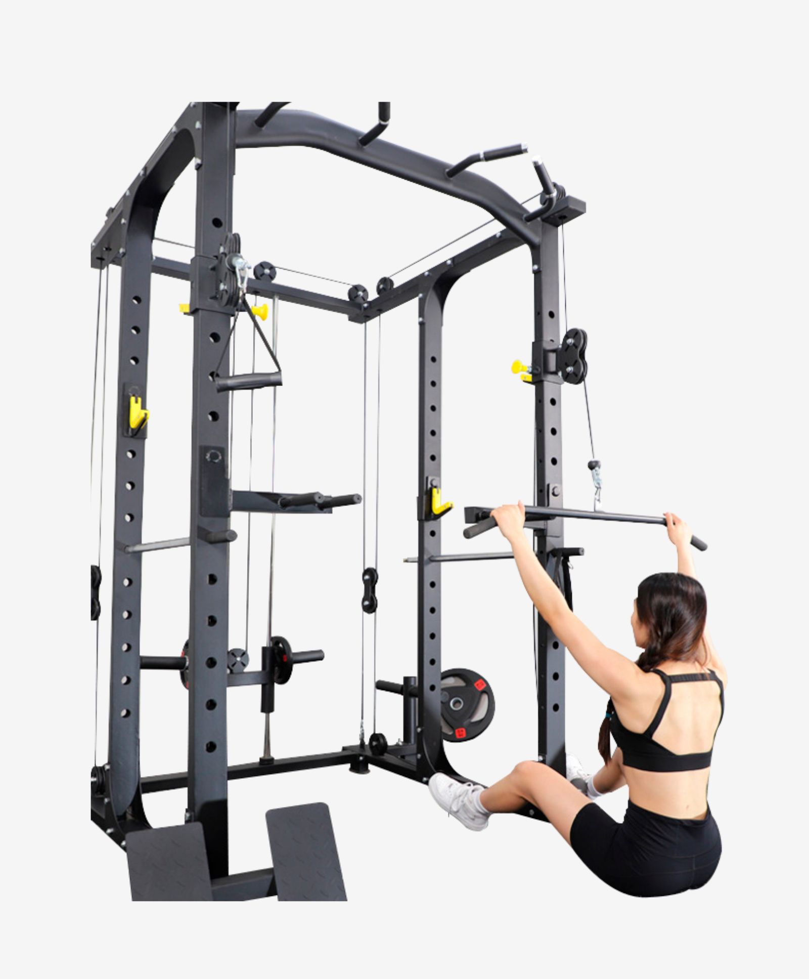 Multifunctionele squats frame poelie machine Multifunctionele squats frame poelie machine