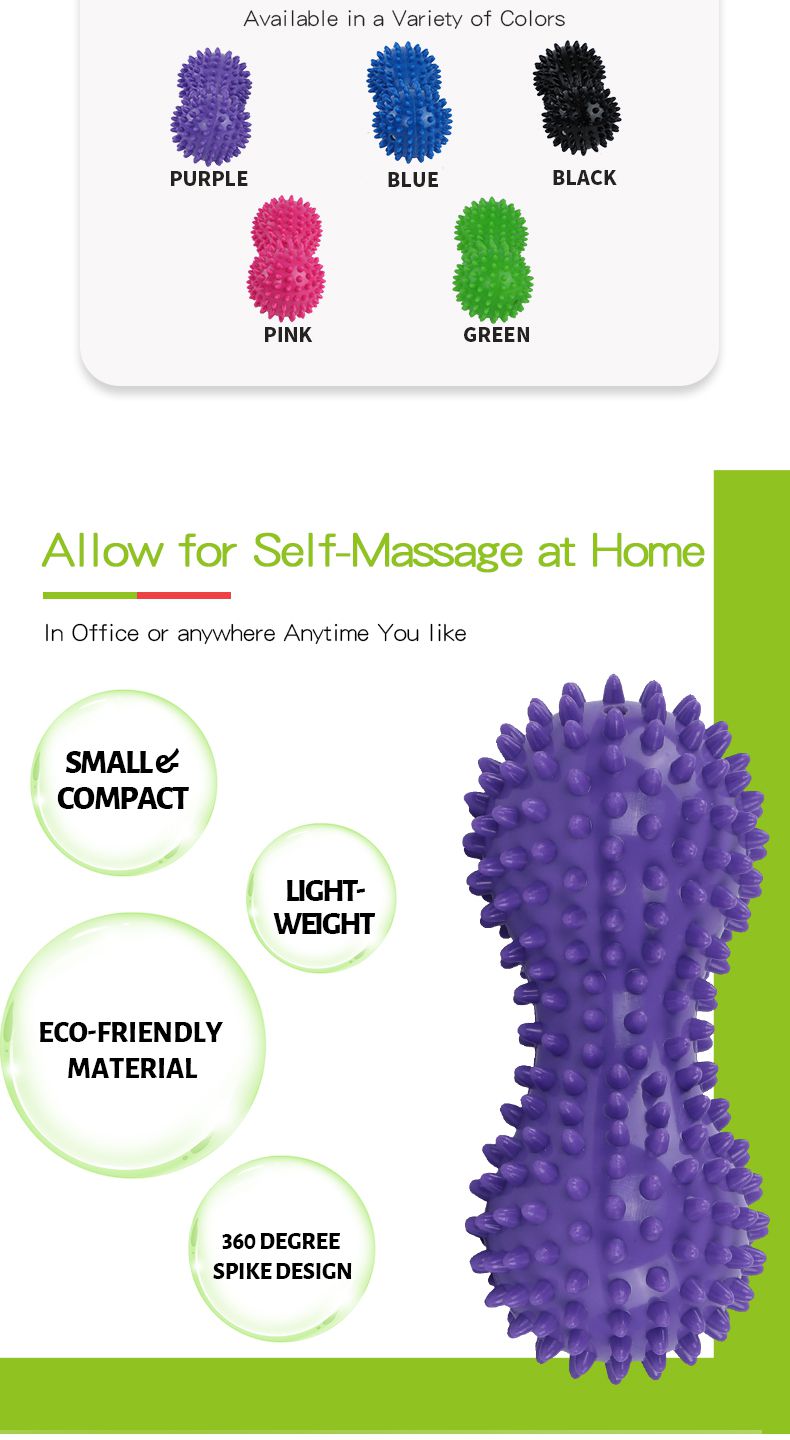 Pinda stekelige vorm pvc massagebal Pinda stekelige vorm pvc massagebal