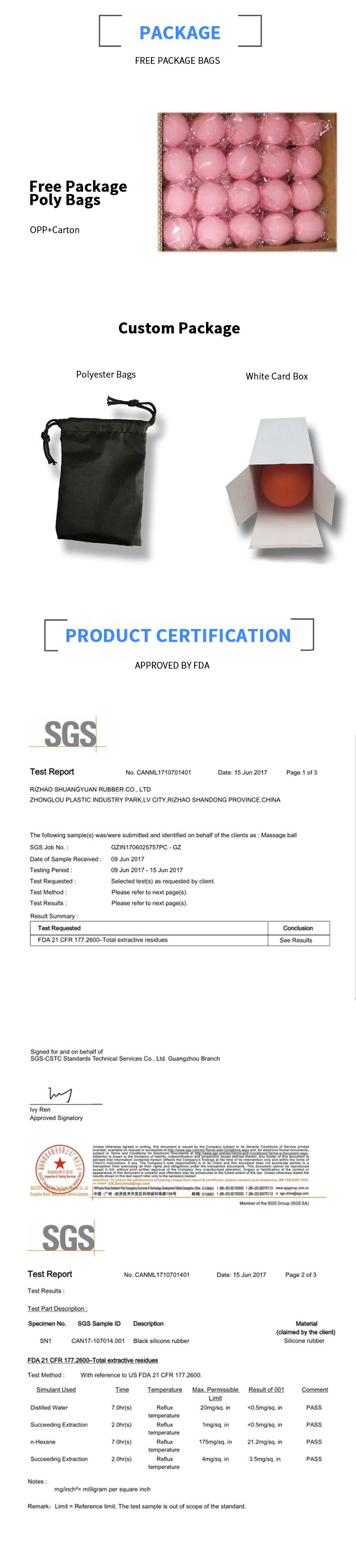 Siliconen kneepbare massagebal Siliconen kneepbare massagebal