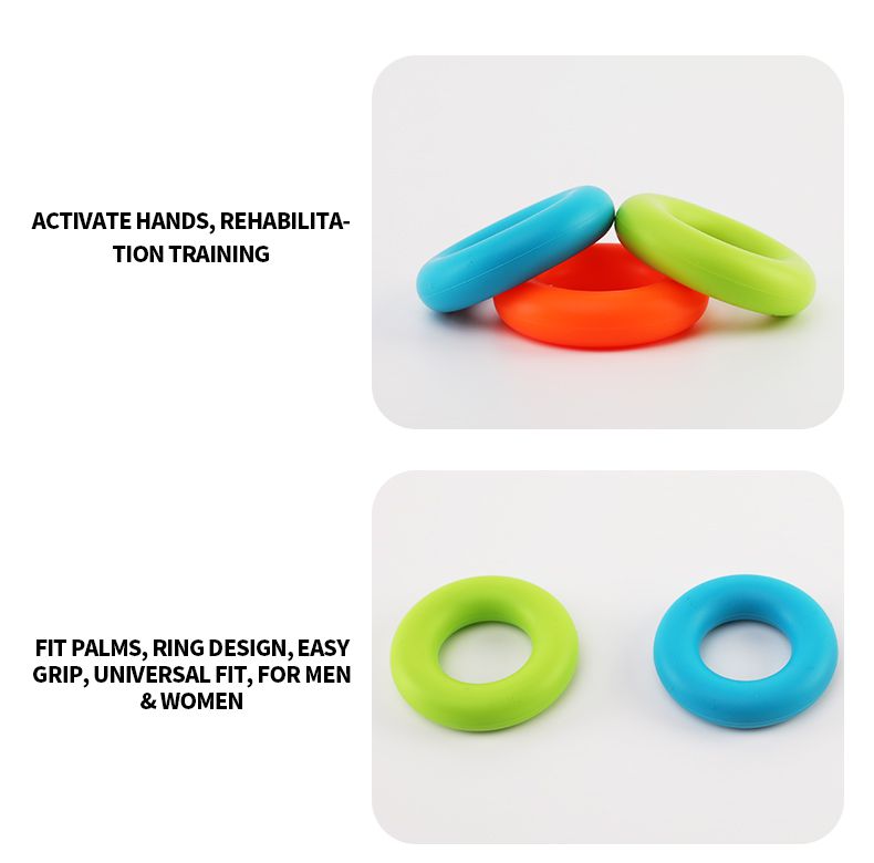 Gemakkelijk dragen siliciumrubber handgreep ringsterkte trainer