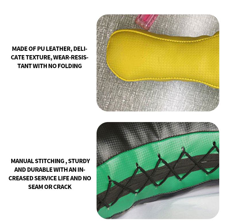 Krachttraining PVC/PU lederen power tas