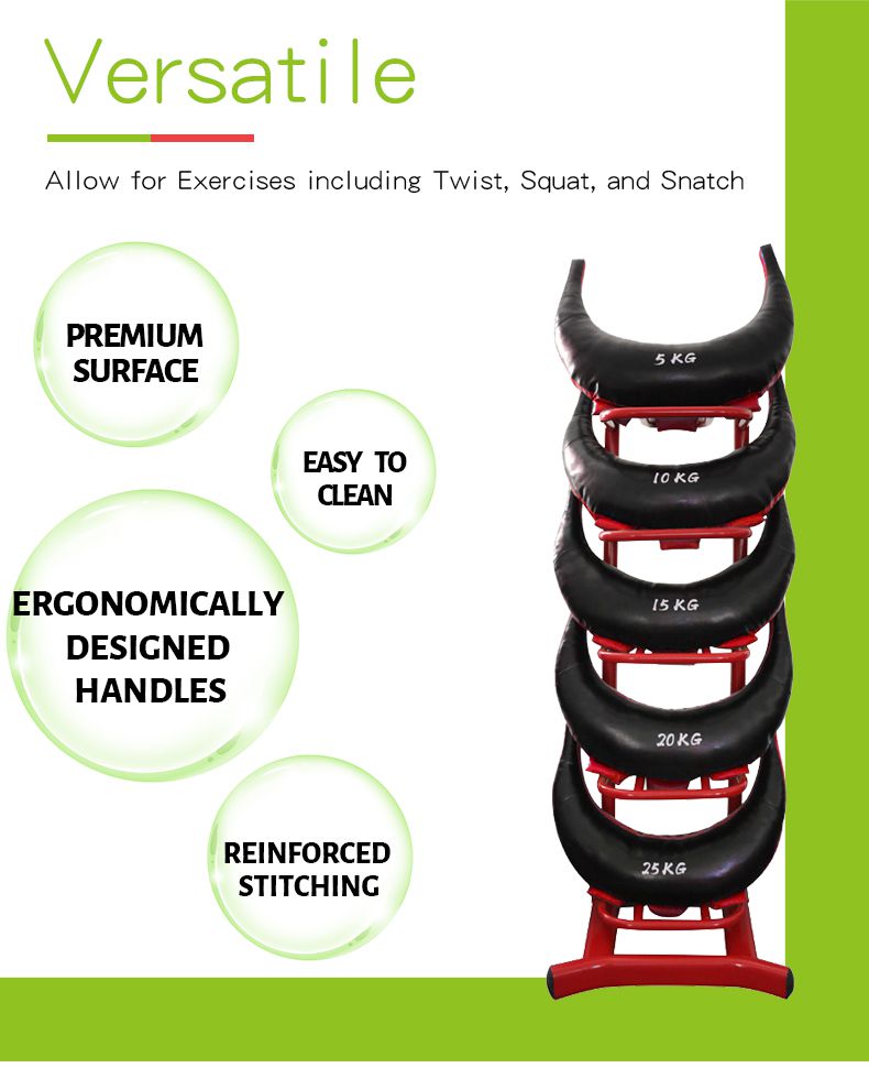 Training gewichtheffen zandzak krachtoefening