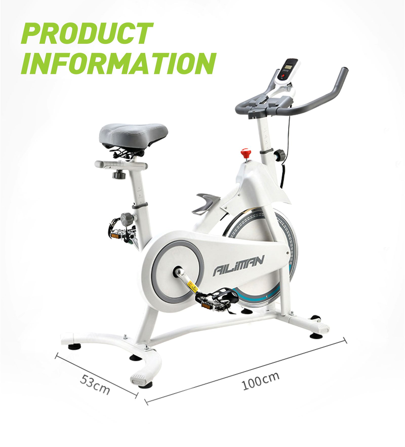 Binnen aerobe oefening fietsfiets Binnen aerobe oefening fietsfiets