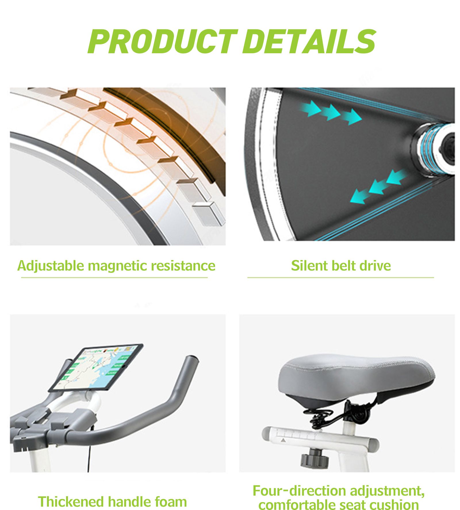 Binnen aerobe oefening fietsfiets Binnen aerobe oefening fietsfiets