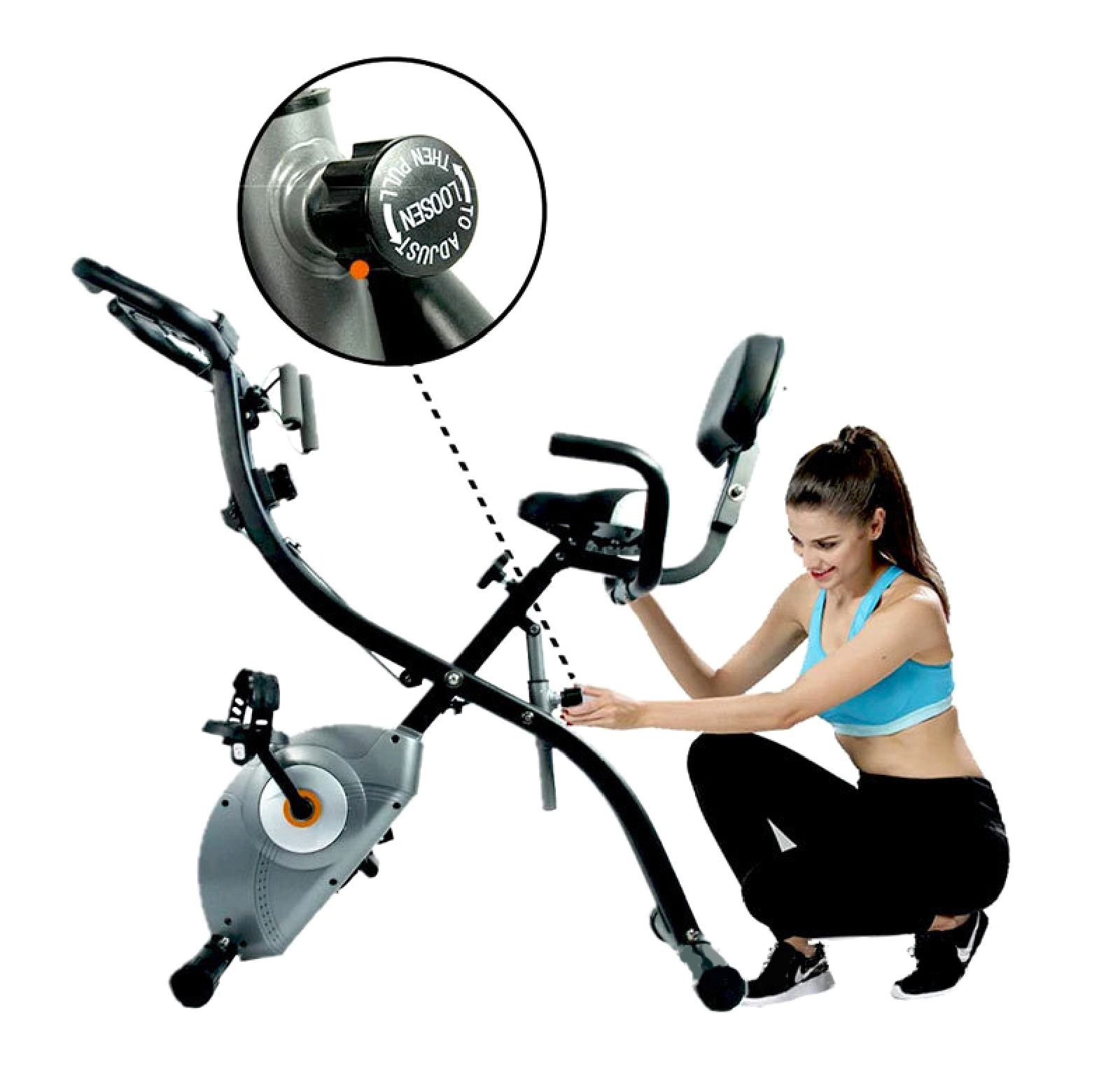 Opvouwbare trainingsfiets Opvouwbare trainingsfiets