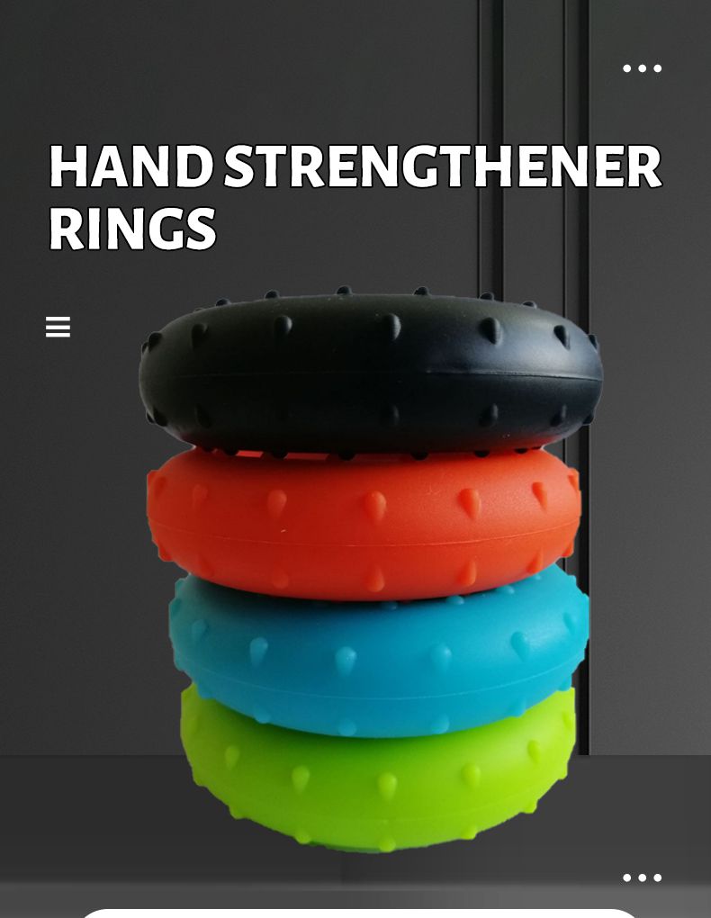 Rubberen Tennikoit Hand Grip Trainer Ring