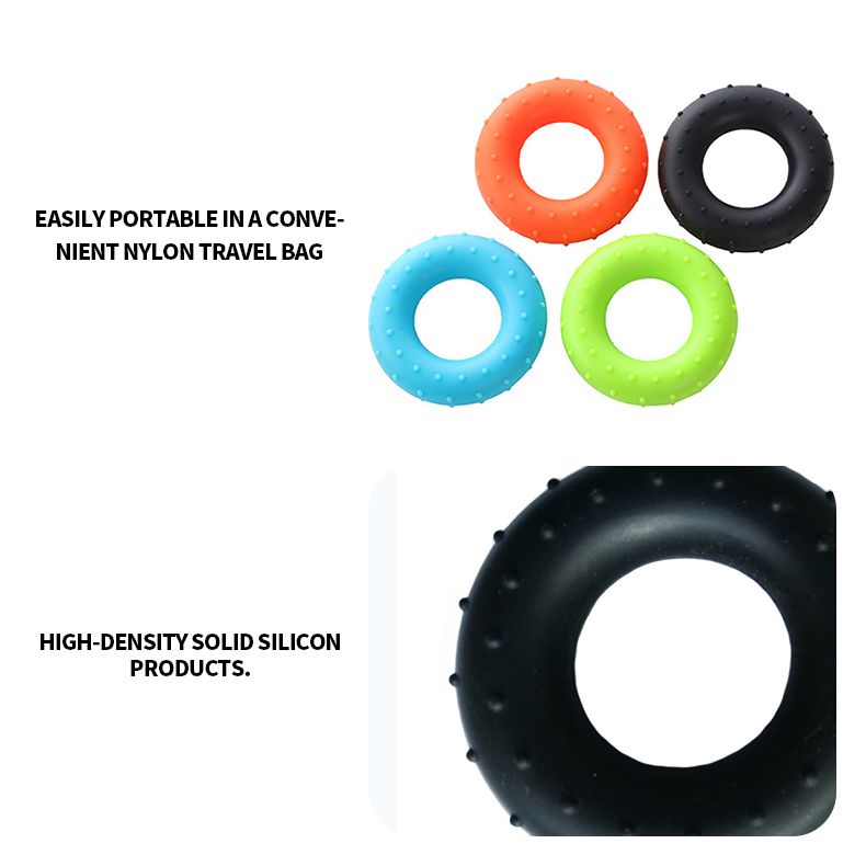 Rubberen Tennikoit Hand Grip Trainer Ring