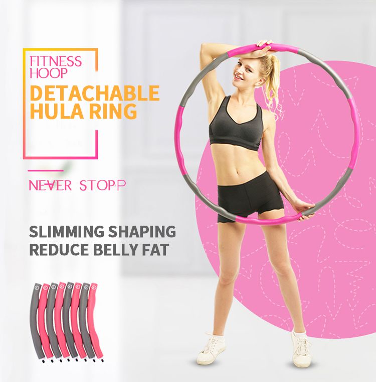 PVC geschuimde katoenen afneembare hula -hoepel PVC geschuimde katoenen afneembare hula -hoepel