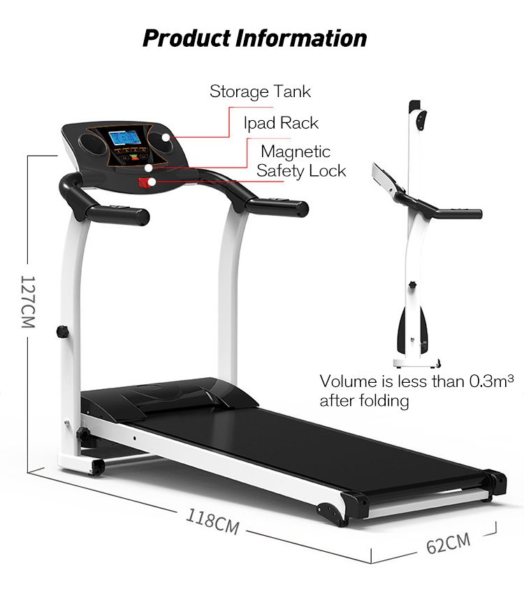 Home opvouwbare loopband
