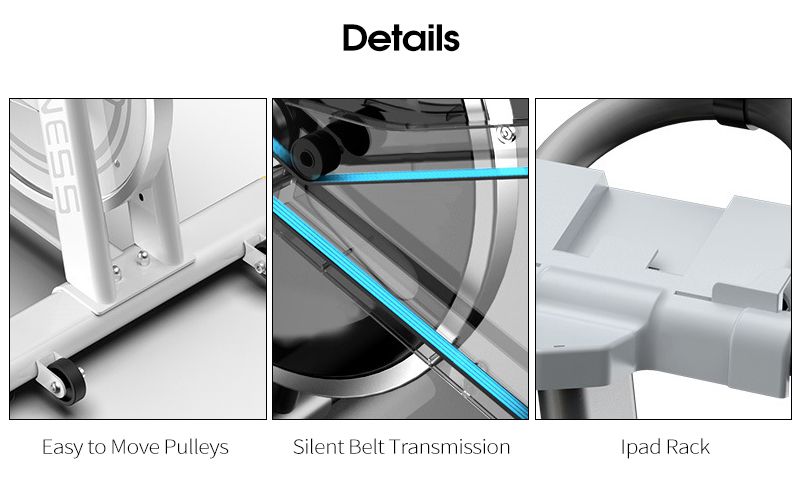 Rechtopstaande indoor stille spin fiets Rechtopstaande indoor stille spin fiets