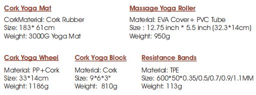 Cork Yoga Starter Kit Cork Yoga Starter Kit