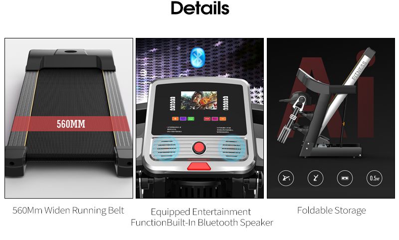 Binnenshuis stille opvouwbare elektrische loopband Binnenshuis stille opvouwbare elektrische loopband